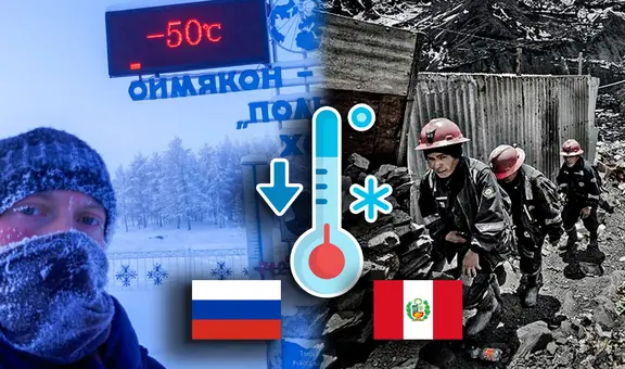 Esta es la abismal diferencia de temperaturas entre La Rinconada de Perú y el lugar más frío del mundo, en Rusia