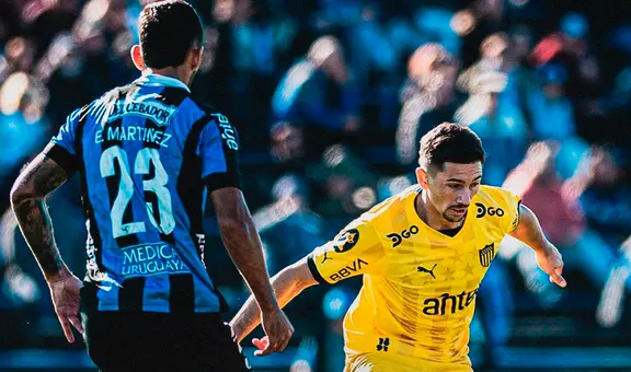 Peñarol empató sobre la última: 2-2 con Liverpool Montevideo por la Primera División de Uruguay