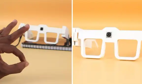 Conoce los lentes con IA que pueden traducir la lengua de señas en tiempo real: tienen altavoz