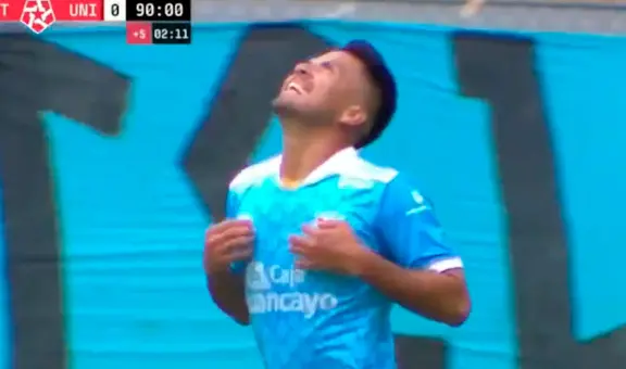 Así fue el gol de Janio Pósito para acabar con el invicto de Universitario en el Torneo Apertura