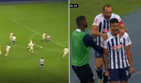 Se llevó a 3 y dejó solo a Barcos: la genial asistencia de De Santis que gritó hasta el alma tras el gol