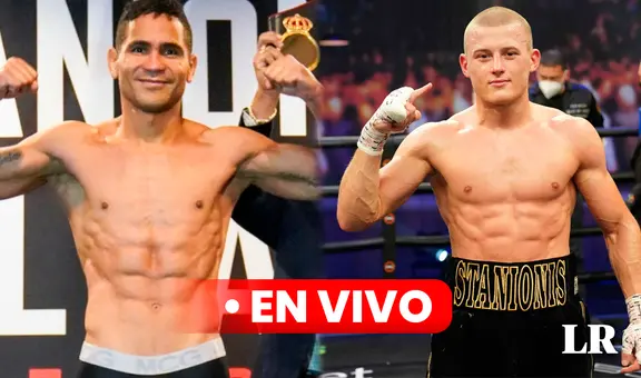 Gabriel Maestre vs. Eimantas Stationis EN VIVO: hora y canal por el título mundial welter AMB