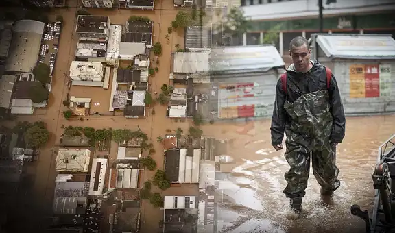 Aumentan a 56 los muertos por inundaciones en Brasil: se consideran las más graves del país en 80 años