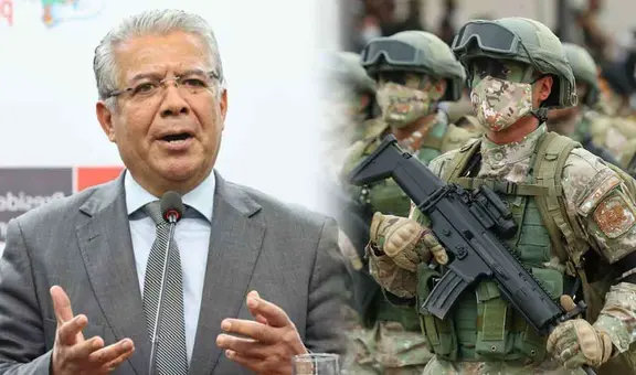 Mindef se opone a apoyo de FF. AA. en seguridad ciudadana: "Están entrenados para otras funciones"