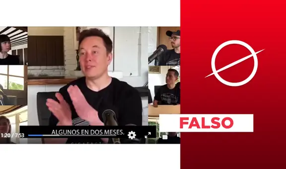 Elon Musk no anunció “impactante método” para ganar S/. 60.000 al mes: video es falso