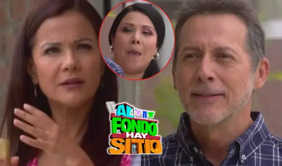 'Al fondo hay sitio': así fue el encuentro entre 'Charito', Emilio Concha y Estela en la serie