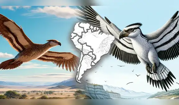 Las aves prehistóricas MÁS GRANDES DEL MUNDO nacieron en Sudamérica y vivieron por 6 millones de años