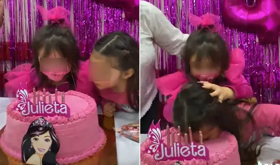 Niña trató de embarrar a cumpleañera, pero su intento termina en inesperada acción: “Resolvió”