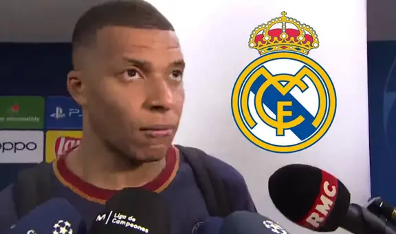 La imperdible reacción de Mbappé sobre si apoyará al Madrid tras la eliminación del PSG