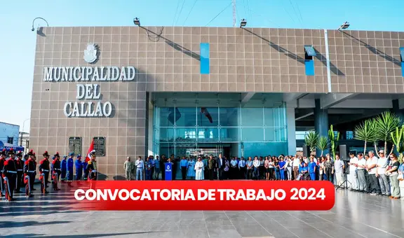 ¿No terminaste la secundaria? Municipalidad del Callao abre convocatoria CAS con sueldos desde S/1.730