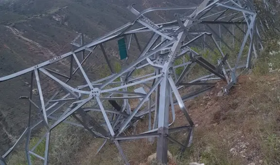 Nueva explosión cerca de Pataz: derriban torre de alta tensión que proveía energía a zona minera
