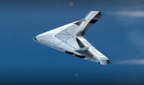 El avión supersónico sin alas (inspirado en Star Wars) que llegará de Londres a Nueva York en 5 horas