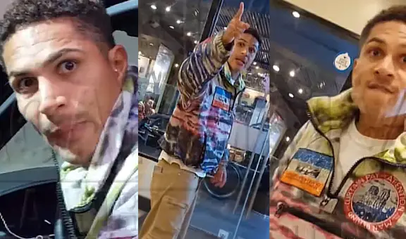 Paolo Guerrero pierde los papeles con reportero de Magaly Medina: "La última vez que te digo"