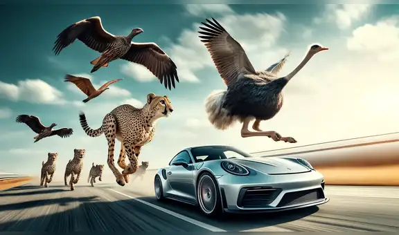 El animal más veloz del mundo está en América y puede ir más rápido que un Porsche y Ferrari