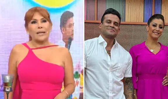 Magaly Medina critica a Christian Domínguez y Karla Tarazona tras broma a 'Chabelita': "Patéticos"