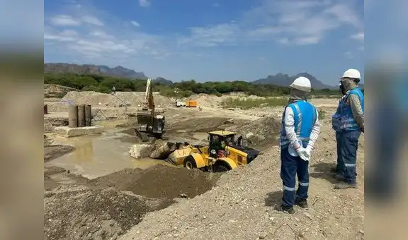 H2Olmos reconstruye el puente Médano