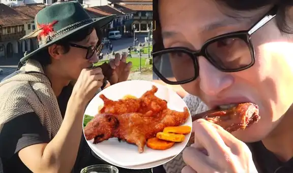 Famoso actor de 'Abogada Woo' visita Cusco y se SORPRENDE por el sabor del cuy: “Sabe a pollo”