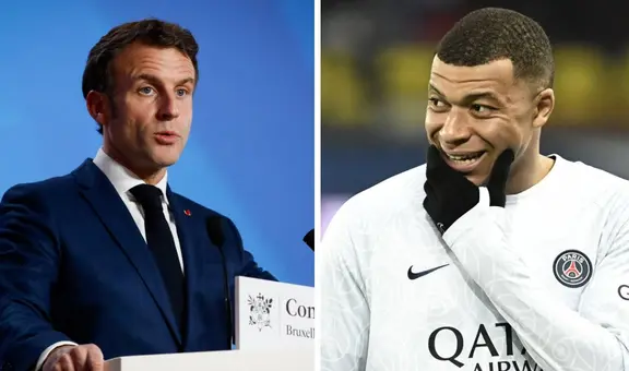Emmanuel Macron metió un 'mega spoiler' sobre el fichaje de Kylian Mbappé al Real Madrid