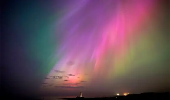 Las increíbles imágenes de las auroras australes en Sudamérica: conoce los países que captaron el evento