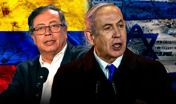 Netanyahu calificó de "antisemita" a Petro y lo acusó de apoyar "una organización terrorista genocida"