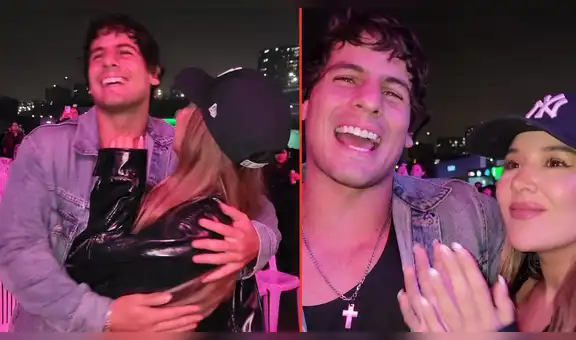 Alessandra Fuller y Renato Rossini Jr. confirmarían relación al ser captados 'cariñosos' en concierto