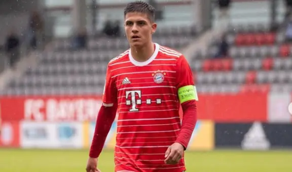 El gran valor que alcanzó la 'joya' peruana Matteo Pérez Vinlof tras debutar con el Bayern Munich