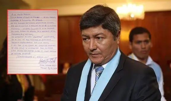 Mateo Castañeda envía carta tras ser detenido y asegura no ser miembro de Los Waykis en la Sombra