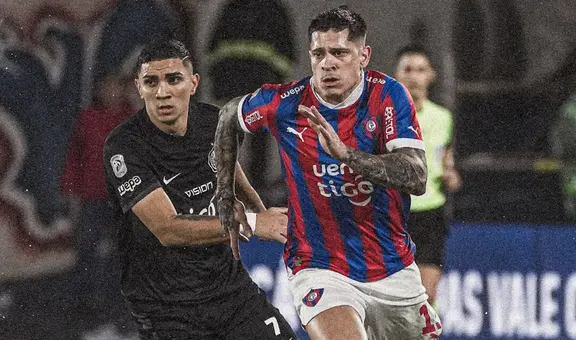 ¡Empate amargo! Cerro Porteño empató 1-1 ante Olimpia por el superclásico paraguayo