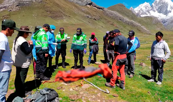Áncash: luego de 28 días hallan sin vida a turista Israelí desaparecido en la cordillera Huayhuash