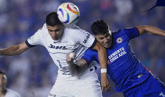 ¡Cayeron peleando! Pumas empató 2-2 ante Cruz Azul de visita y fueron eliminados de la Liga MX