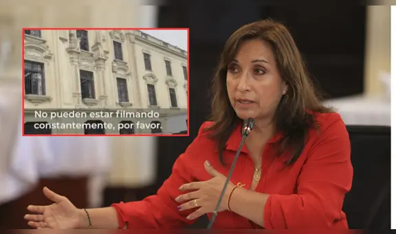 Intentaron detener grabaciones de la prensa cuando Boluarte y jefe de la Diviac se reunían en Palacio