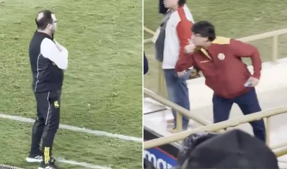 Filtran polémico gesto de Ferrari que no se vio en TV contra Moreira durante el Universitario vs. Cristal