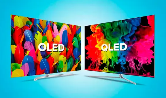 ¿Piensas comprar un Smart TV? Conoce la diferencia entre las pantallas OLED y QLED, y cuál de las 2 es mejor