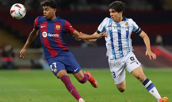 ¡Victoria de local! FC Barcelona se impuso 2-0 a Real Sociedad y recuperó el segundo lugar de LaLiga