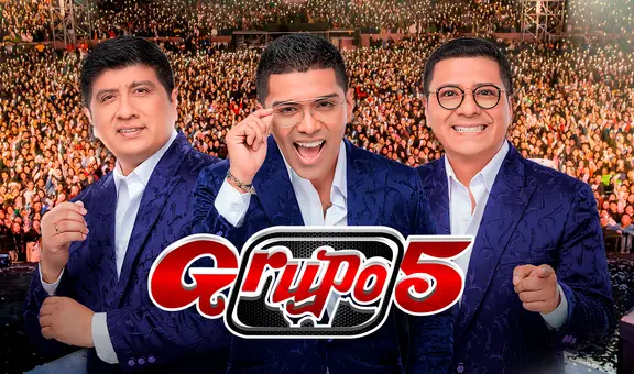Grupo 5 dará concierto por su 51 aniversario en Arequipa: conoce la fecha, lugar y el precio de entradas