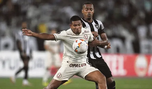 Canal confirmado del Universitario vs. Botafogo por la Copa Libertadores 2024