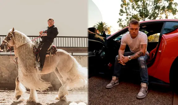 Los lujos de Canelo Álvarez: entre caballos pura sangre y autos exclusivos