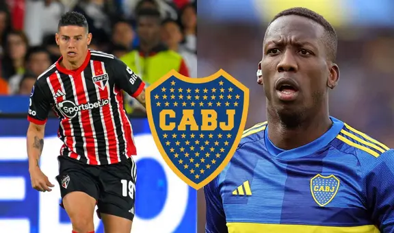 ¿James Rodríguez será compañero de Luis Advíncula? La tajante postura de Boca Juniors