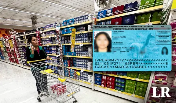 La razón por la que NO te pueden pedir tu número de DNI al comprar en un supermercado, según Sunat