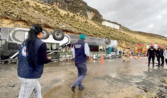 Accidente en Ayacucho en vía Los Libertadores deja 16 muertos