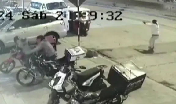 Disparan a mototaxi con madre e hija menor a bordo en Villa María del Triunfo