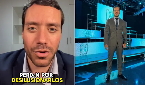 Francisco de Piérola revela razones de su abrupta salida de Canal N: “Perdón por desilusionarlos”