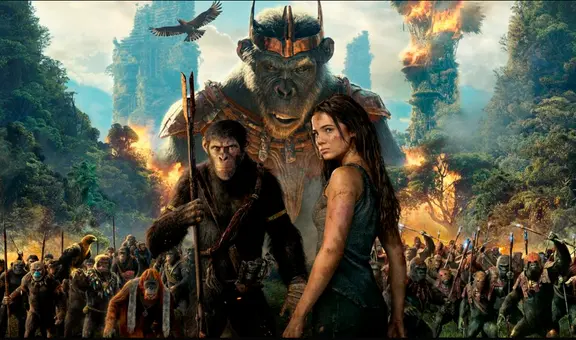 ¿Dónde ver 'El planeta de los simios: nuevo reino' ONLINE?