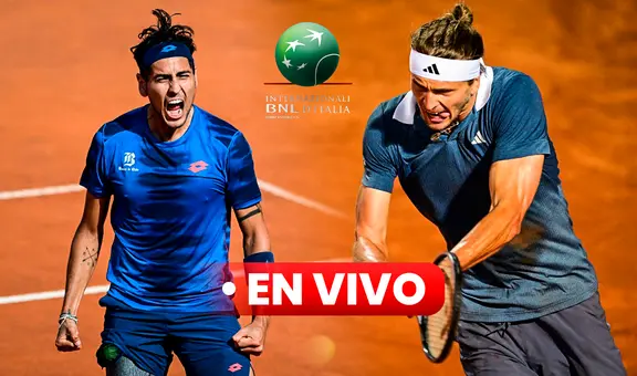 Alejandro Tabilo vs. Alexander Zverev EN VIVO, semifinales Master 1000 Roma: ¿a qué hora y dónde ver el partido?
