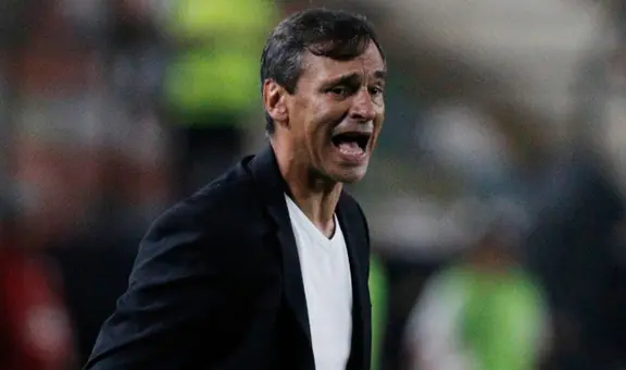 Fabián Bustos y su amargo lamento por la eliminación de Universitario: "Se pierde injustamente"