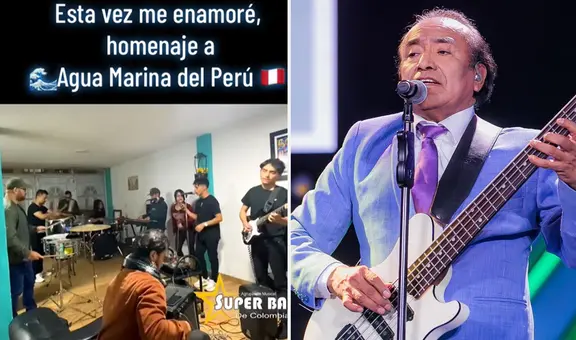 Colombianos se rinden ante temas de AGUA MARINA: "La cumbia del Perú rompe fronteras"