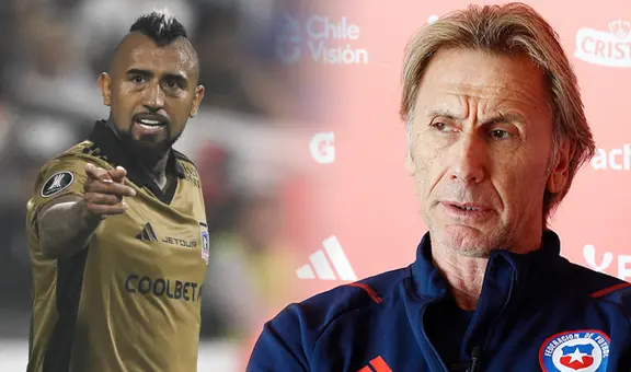 Gareca y su firme respuesta sobre el futuro de Vidal en la selección chilena tras golazo a Alianza