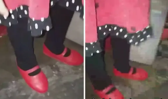 Peruana le puso zapatos de muñeca a su hija y resultado es viral: “No me va a tragar la pobreza”