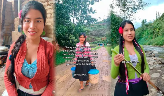 Huanuqueña es sensación de TikTok al imitar voces y variedades: “Mi vida ha sido una historia de superación”