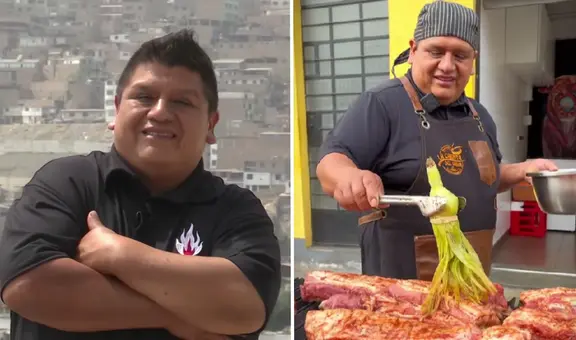 Su negocio quebró en pandemia y hoy triunfa como maestro parrillero en TikTok para sacar adelante a sus 7 hijos